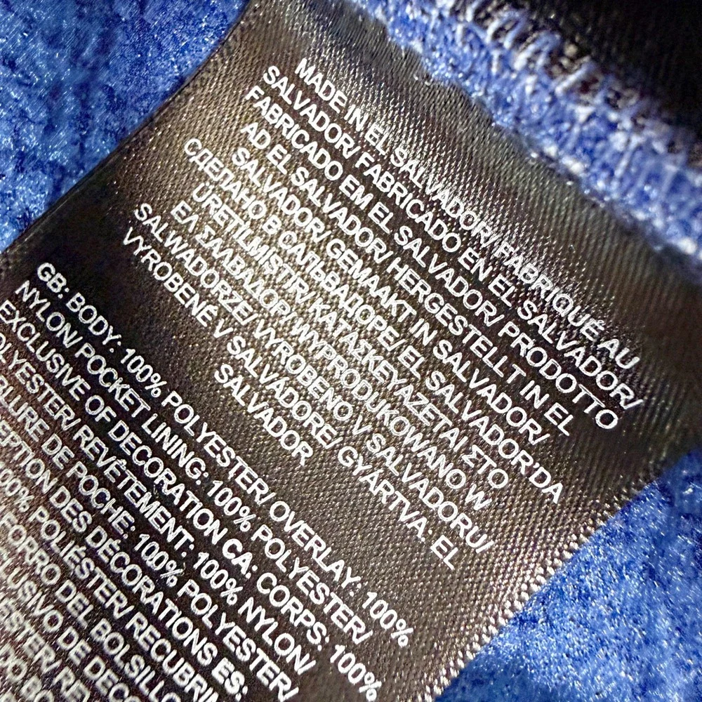 The North Face Retro Denali Vest Mens Size M Estate Blue Black NF0A88XJF1T NEW